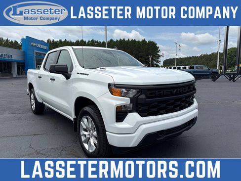 New 2026 Chevrolet Silverado 1500 Custom w/ LPO, Dark Essentials Package RWD image 1
