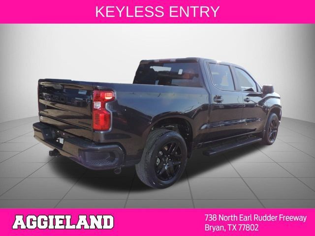Used 2023 Chevrolet Silverado 1500 Custom w/ LPO, Dark Essentials Package RWD image 4