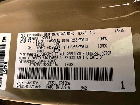 Used 2019 Toyota Tundra SR5 image 33