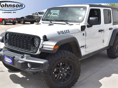 Used 2025 Jeep Wrangler Unlimited Sport S 4xe AWD/4WD image 1