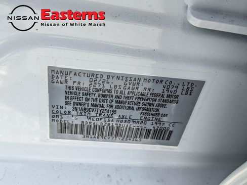 New 2026 Nissan Sentra SV FWD image 27