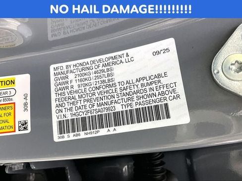Certified 2025 Honda Accord EX-L image 33