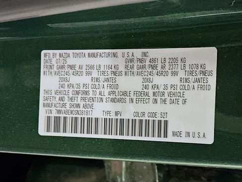 Used 2025 MAZDA CX-50 AWD 2.5 S w/ Premium Plus Pkg image 12