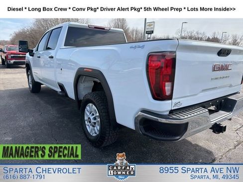 Used 2022 GMC Sierra 2500 Pro w/ Gooseneck/5TH Wheel Package AWD/4WD image 7