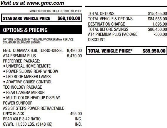Certified 2024 GMC Sierra 2500 AT4 w/ AT4 Premium Plus Package AWD/4WD image 2