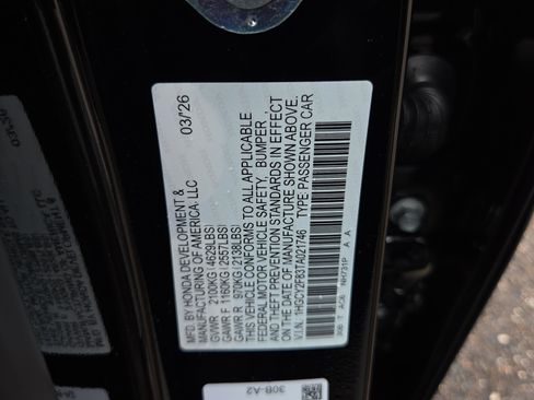 New 2026 Honda Accord Touring image 22