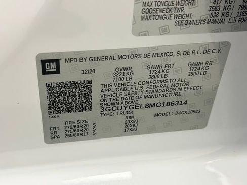 Certified 2021 Chevrolet Silverado 1500 LTZ w/ LTZ Premium Package image 26