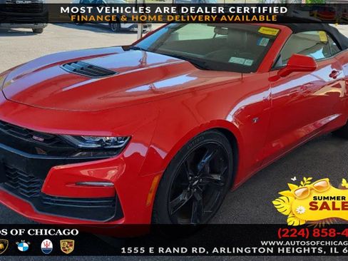Used 2019 Chevrolet Camaro SS RWD image 1