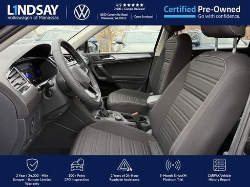 Certified 2022 Volkswagen Tiguan S w/ Driver Assistance Package image 10