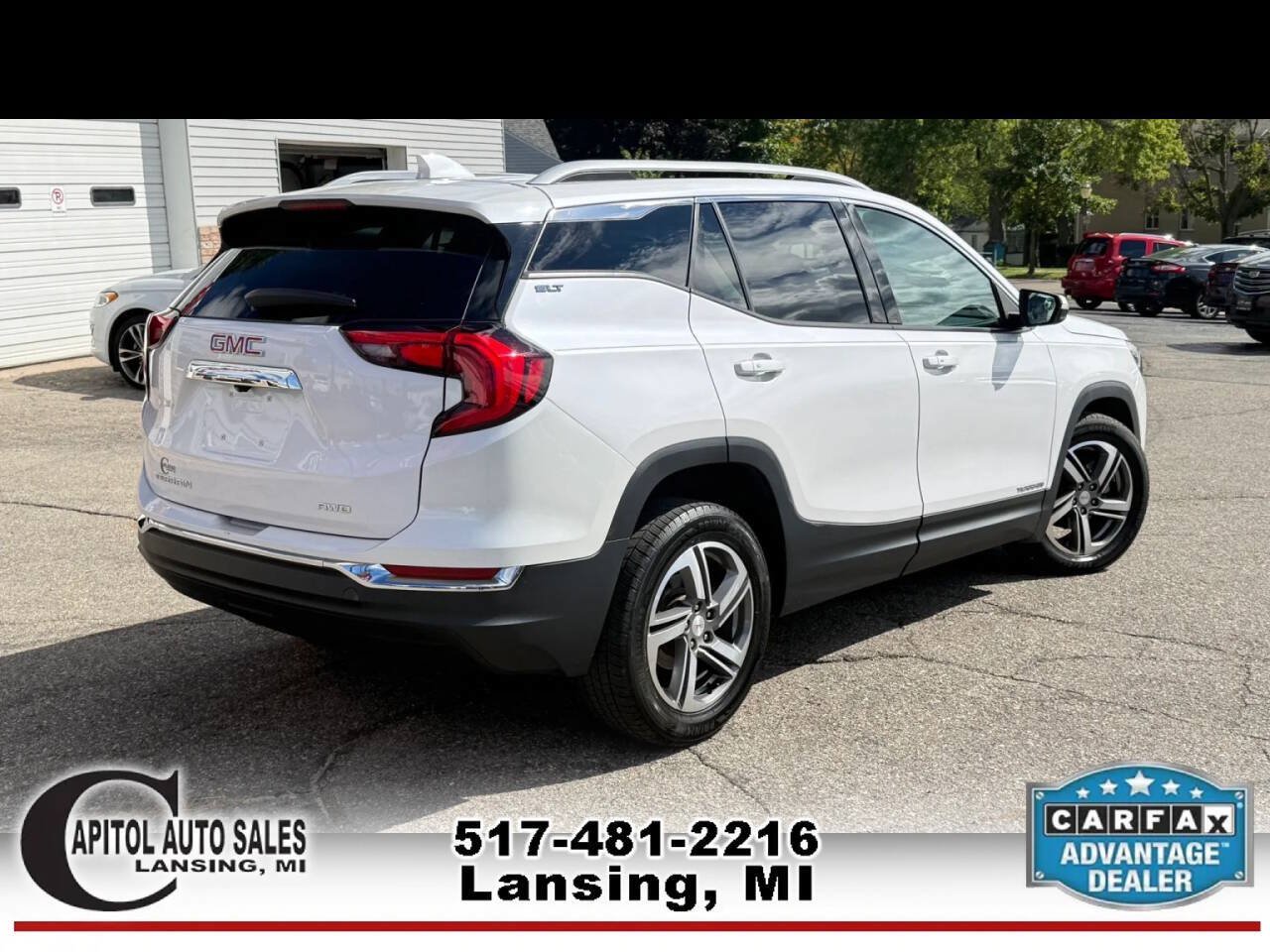 Used 2021 GMC Terrain SLT w/ Infotainment Package II AWD/4WD image 8