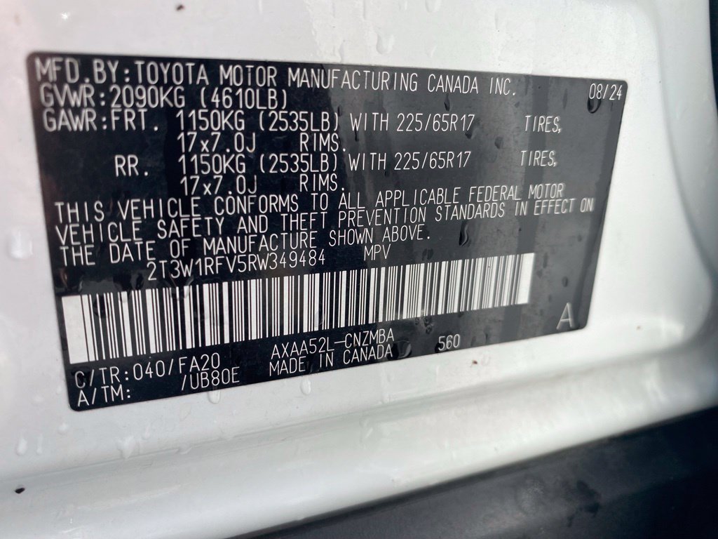 Used 2024 Toyota RAV4 XLE w/ Convenience Package FWD image 20