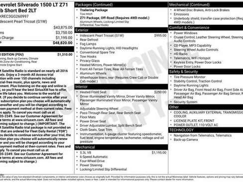 Used 2016 Chevrolet Silverado 1500 LT w/ All Star Edition image 33