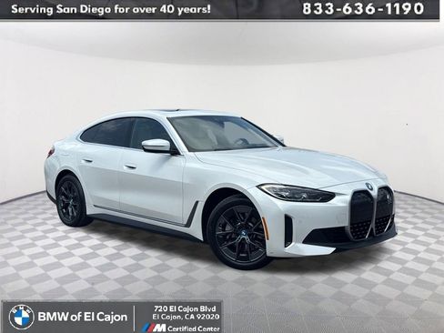 Certified 2022 BMW i4 eDrive40 w/ Premium Package RWD image 1