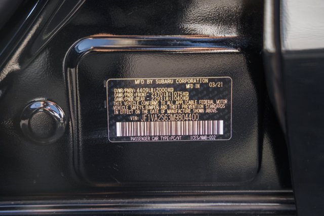 Used 2021 Subaru WRX STI w/ Popular Package #3 (IZT) AWD/4WD image 54