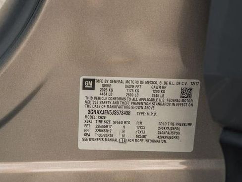 Used 2018 Chevrolet Equinox LT w/ Sun & Infotainment Package image 34