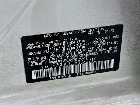 Used 2024 Subaru Crosstrek 2.0i Premium AWD/4WD image 12