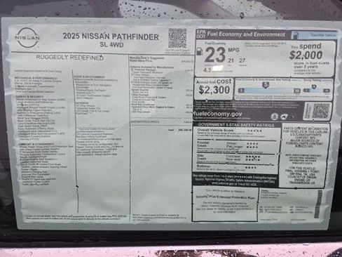 New 2025 Nissan Pathfinder SL w/ SL Premium Package image 32
