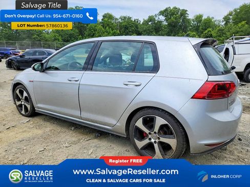 Used 2017 Volkswagen Golf 4-Door FWD image 3