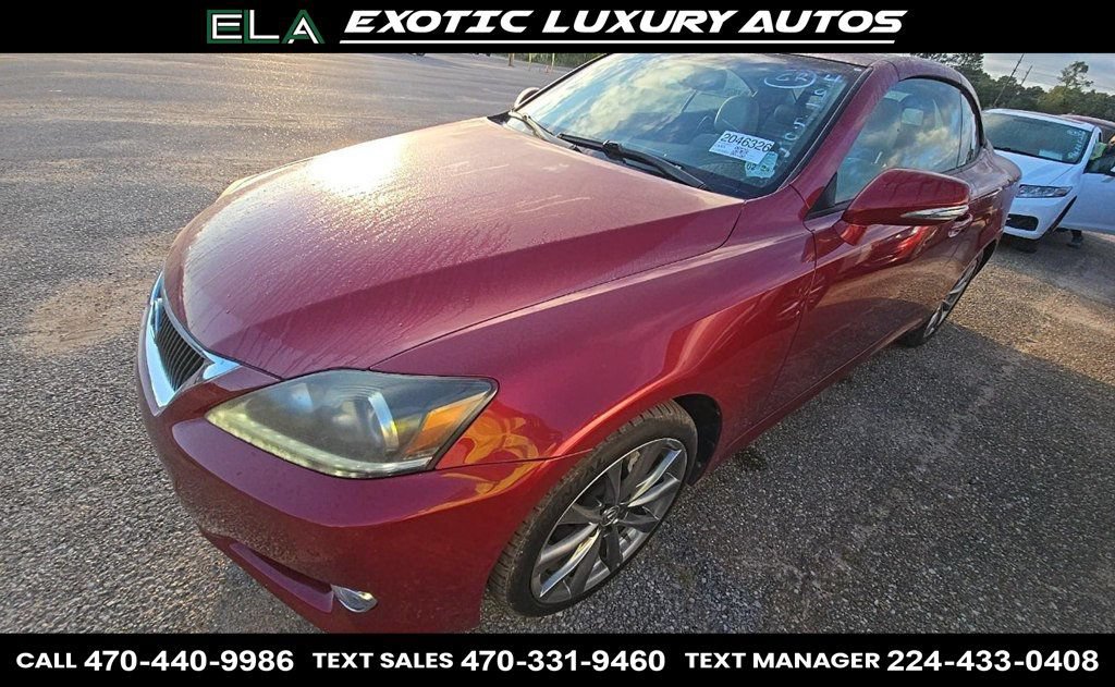 Used 2013 Lexus IS 250C w/ Luxury Pkg RWD image 1