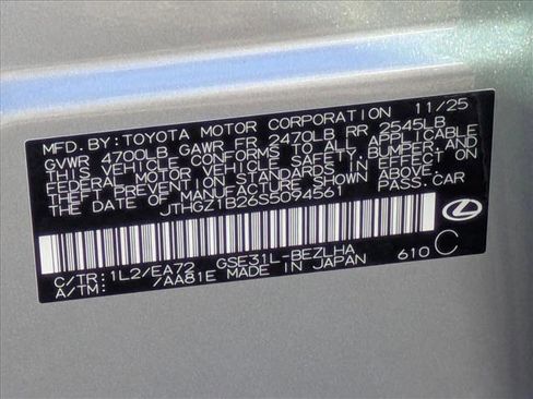 New 2025 Lexus IS 350 F Sport image 16