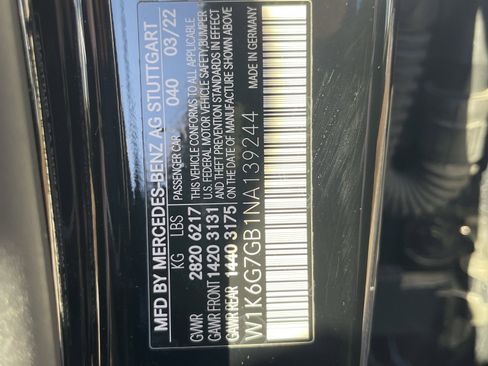 Certified 2022 Mercedes-Benz S 580 4MATIC Sedan image 35