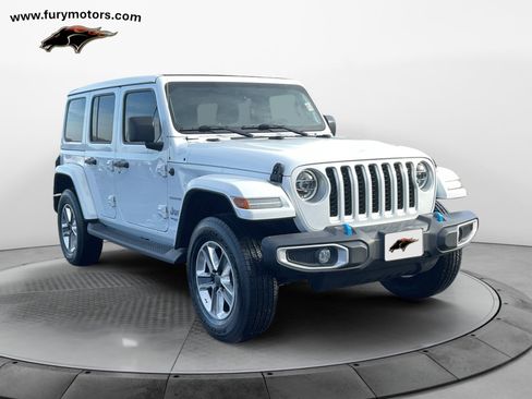 Used 2022 Jeep Wrangler Unlimited Sahara w/ Cold Weather Group image 1