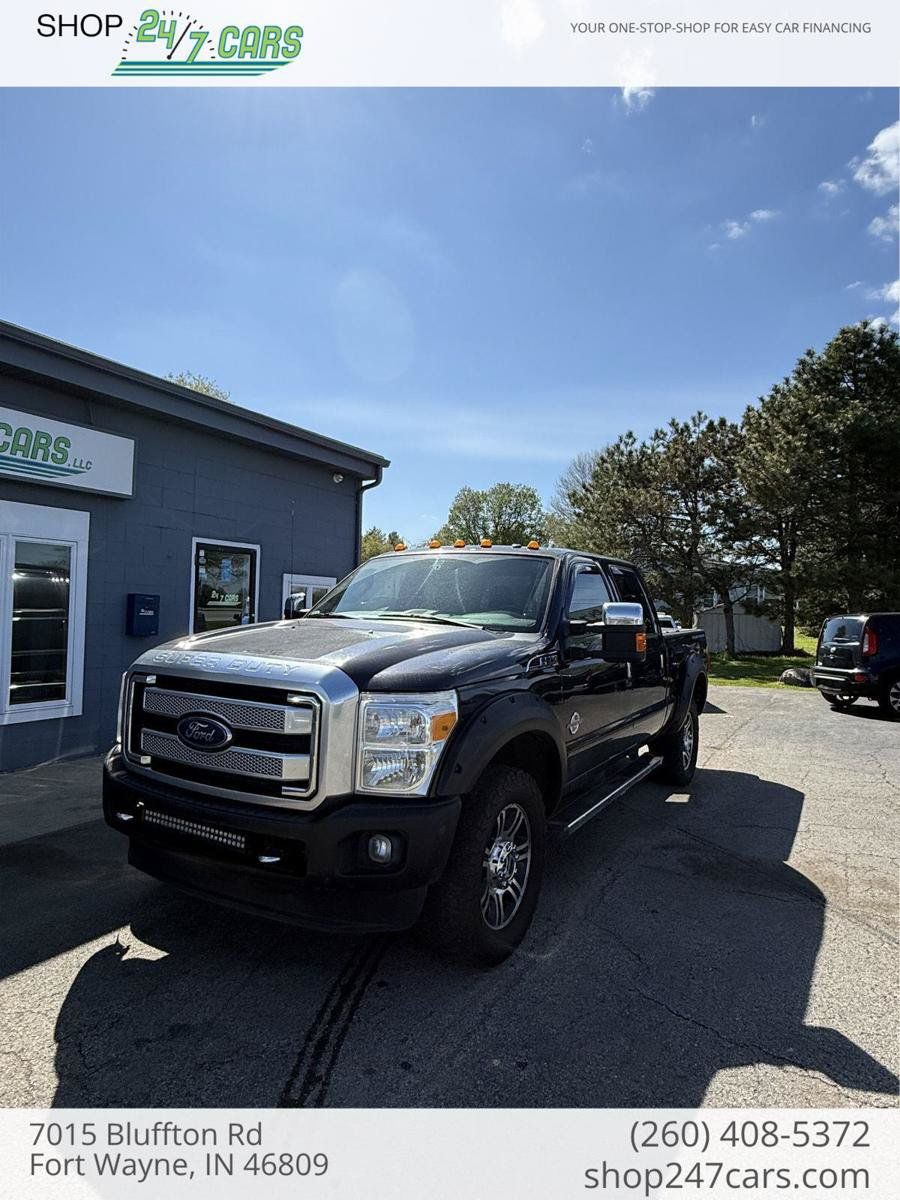Used 2015 Ford F350 Platinum w/ Platinum Package AWD/4WD image 1