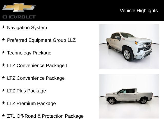 Certified 2022 Chevrolet Silverado 1500 LTZ w/ LTZ Premium Package AWD/4WD image 5
