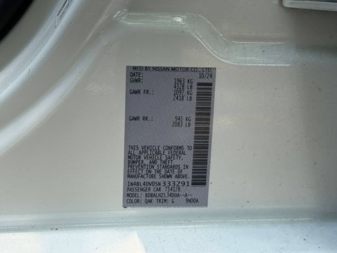 Used 2025 Nissan Altima 2.5 SV FWD image 27