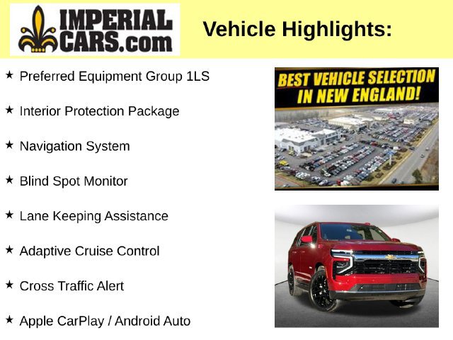 Certified 2025 Chevrolet Tahoe LS AWD/4WD image 3