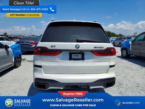 Used 2019 BMW X7 xDrive50i w/ Dynamic Handling Package AWD/4WD image 8