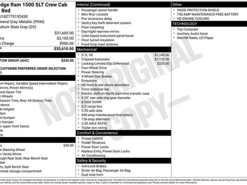 Used 2007 Dodge Ram 1500 Truck SLT w/ Trailer Tow Group AWD/4WD image 1