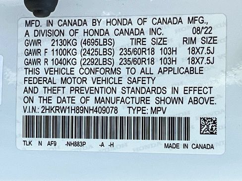 Used 2022 Honda CR-V EX-L image 32