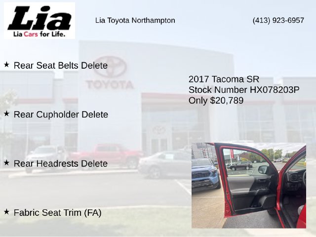 Used 2017 Toyota Tacoma SR RWD image 14