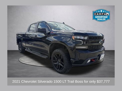 Used 2021 Chevrolet Silverado 1500 LT Trail Boss AWD/4WD image 1