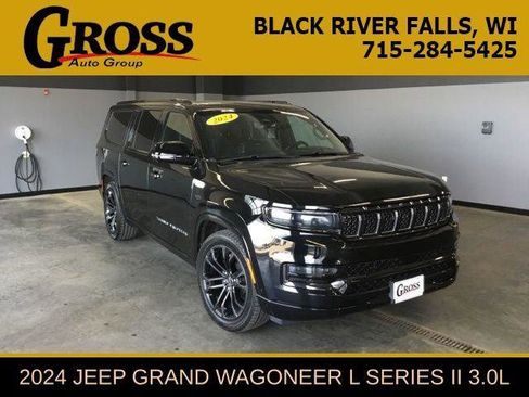 Certified 2024 Jeep Grand Wagoneer L Series II w/ Quick Order Packagew 28T AWD/4WD image 1