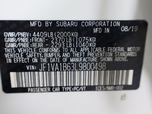 Used 2020 Subaru WRX Premium w/ Performance Package image 23