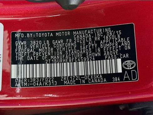 Used 2015 Toyota Corolla S FWD image 35