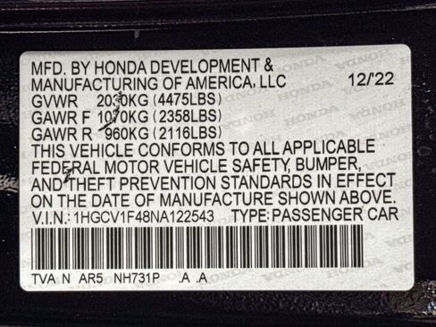 Used 2022 Honda Accord Sport Special Edition image 42