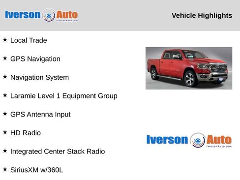 Used 2023 RAM 1500 Laramie image 2