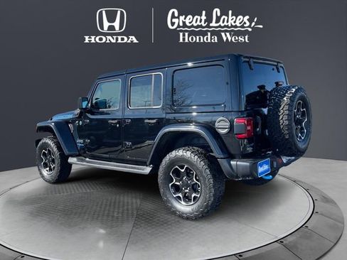 Used 2021 Jeep Wrangler Unlimited Rubicon 4xe w/ Cold Weather Group AWD/4WD image 3