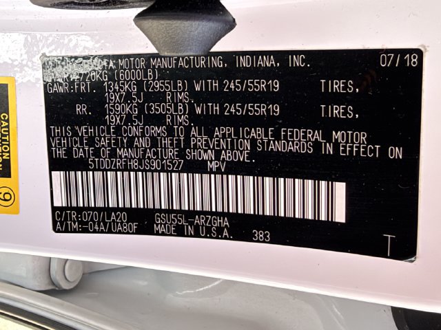 Used 2018 Toyota Highlander Limited AWD/4WD image 30