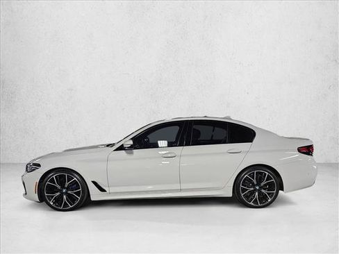 Used 2021 BMW M550i xDrive w/ Executive Package AWD/4WD image 9