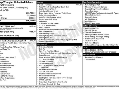 Used 2015 Jeep Wrangler Unlimited Sahara w/ Connectivity Group image 27