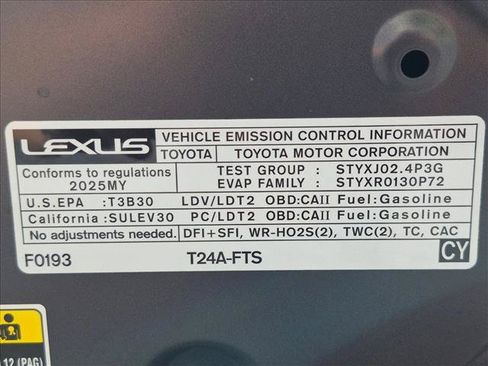Used 2025 Lexus NX 350 AWD w/ Accessory Package (2T) image 21