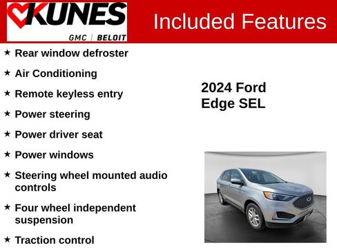 Used 2024 Ford Edge SEL AWD/4WD image 3