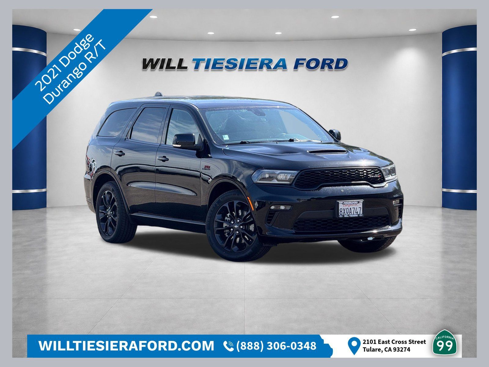 Used 2021 Dodge Durango R/T w/ Blacktop Package RWD 360° Tour