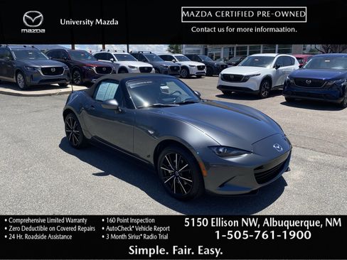 Certified 2025 MAZDA MX-5 Miata Grand Touring RWD image 1