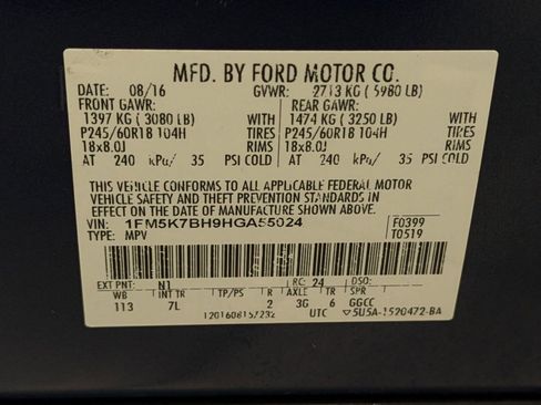 Used 2017 Ford Explorer FWD image 17