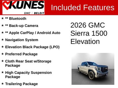 New 2026 GMC Sierra 1500 Elevation w/ Preferred Package